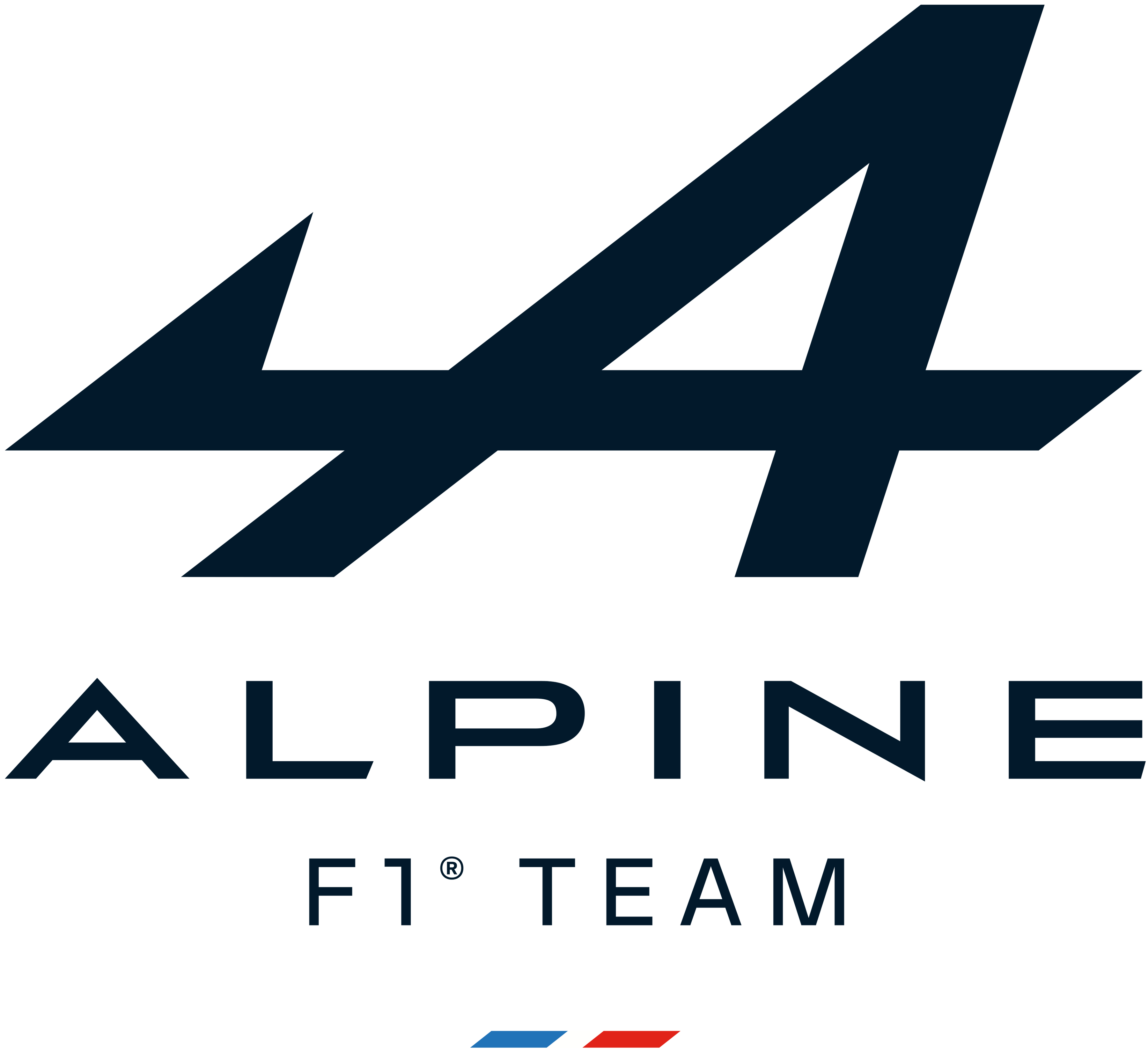 Alpine F1 Circuit Wall Art