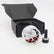 BBS RI-D style mini wheel & brake caliper car air freshener, close-up detail of caliper and rim – RimLabs