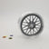 BBS RS-GT Style mini wheel, angled profile showing split-mesh design and rim lip – RimLabs die-cast collectible