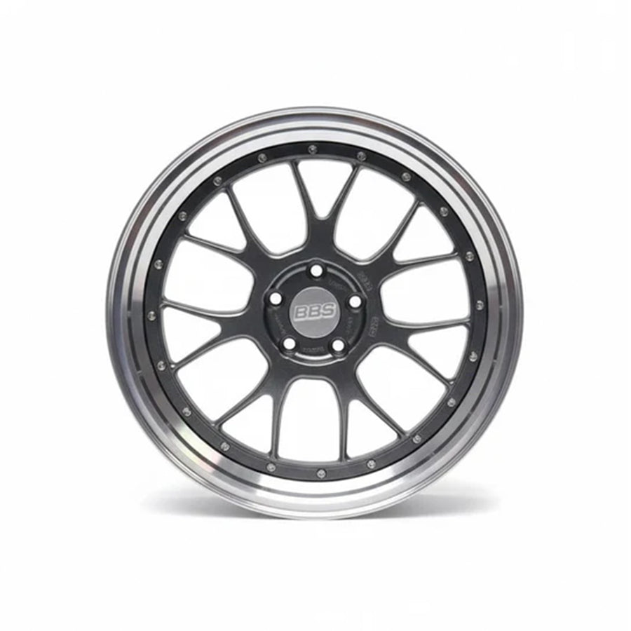 BBS LMR Style 10cm die-cast aluminium mini wheel, front face view – RimLabs collectible display model