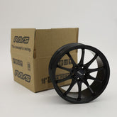 RAYS ZE40 Style mini wheel, full circular face view – RimLabs die-cast aluminium collectible