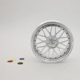 BBS RS-GT Style die-cast mini wheel, alternate detail view – RimLabs 10cm collectible
