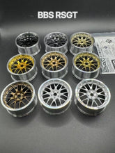 BBS RS-GT style mini wheel & brake caliper car air freshener, angled view showing brake caliper and spokes – RimLabs