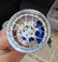 BBS LMR style mini wheel & brake caliper car air freshener, alternate angle – RimLabs vent-clip air freshener