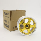 Work Wheel Style 10cm Die-Cast Aluminium Mini Wheel