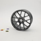 BBS RE-V7 Style die-cast mini wheel, alternate detail view – RimLabs 10cm collectible