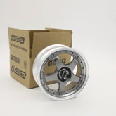 Work Wheel Style mini wheel, close-up of spoke and centre-hub detail – RimLabs 10cm die-cast display piece
