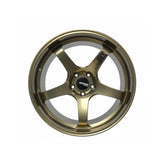 Advan GT Style mini wheel, full circular face view – RimLabs die-cast aluminium collectible