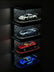 LED Diecast Display Case 1:64 - Magnetic Fridge Mount Tower