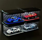 LED Diecast Display Case 1:64 - Magnetic Fridge Mount Tower