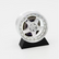 Work Wheels style mini wheel & brake caliper car air freshener, close-up detail of caliper and rim – RimLabs