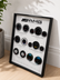 AMG Black Series Gauge Cluster Wall Art