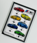 The M3 History  — BMW M3 Lineage Framed Wall Art (30×21cm)
