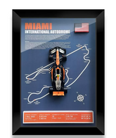 Grand Prix Circuit 3D Shadowbox – Lando Norris Mclaren Edition