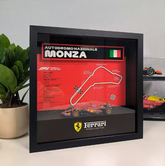 Grand Prix Circuit 3D Shadowbox – Ferrari SF24 F1 Edition Ver.3