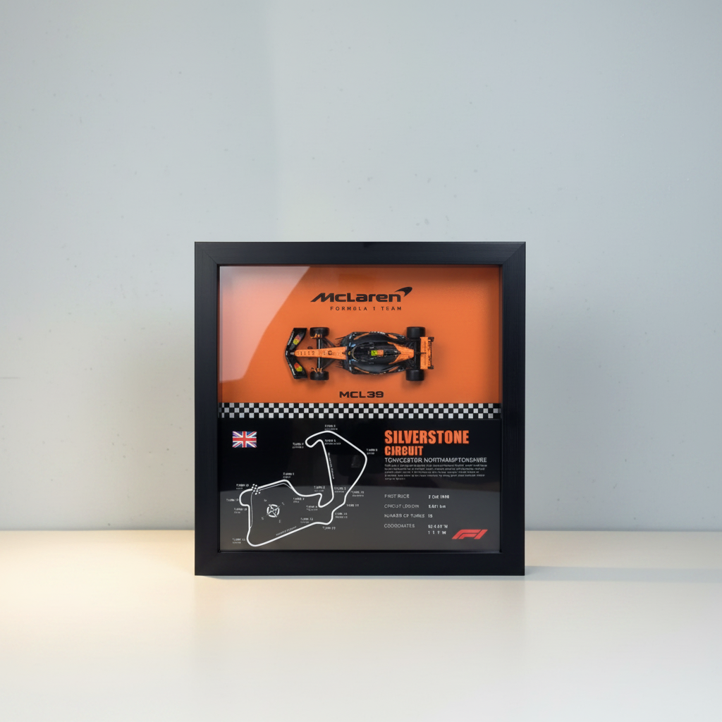 McLaren F1 3D Circuit Shadowbox – Oscar Piastri Edition ver.2