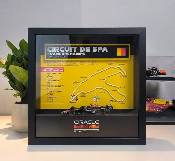 Grand Prix Circuit 3D Shadowbox – Red Bull RB21 F1 Edition Ver.3