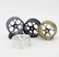 Audi RS Competition style mini wheel & brake caliper car air freshener, side profile view – RimLabs