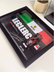 Ferrari SF25 Leclerc #16 | 3D F1 Circuit Shadowbox Wall Art (Horizontal)