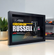 Mercedes W16 Russell #63 | 3D F1 Circuit Shadowbox Wall Art (Horizontal)