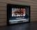 McLaren MCL38 Norris #4 – Miami Special Livery | 3D F1 Circuit Shadowbox Wall Art (Horizontal)