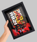 Red Bull RB21 Verstappen #1 | 3D F1 Circuit Shadowbox Wall Art (Horizontal)