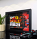 Red Bull RB21 Verstappen #1 | 3D F1 Circuit Shadowbox Wall Art (Horizontal)