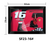 Ferrari SF23 Leclerc #16 | 3D F1 Circuit Shadowbox Wall Art (Horizontal)