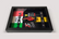 Ferrari F1-75 Leclerc #16 – Monza Special Livery | 3D F1 Circuit Shadowbox Wall Art (Vertical)