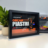 McLaren MCL39 Piastri #81 | 3D F1 Circuit Shadowbox Wall Art (Horizontal)