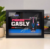 Alpine A525 | 3D F1 Circuit Shadowbox Wall Art (Horizontal)