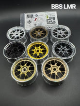 BBS LMR style mini wheel & brake caliper car air freshener, side profile view – RimLabs