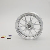 BBS LMR Style mini wheel, close-up of spoke and centre-hub detail – RimLabs 10cm die-cast display piece