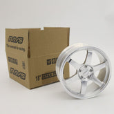 TE37 Style mini wheel, full circular face view – RimLabs die-cast aluminium collectible