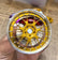 BBS LMR style mini wheel & brake caliper car air freshener, angled view showing brake caliper and spokes – RimLabs