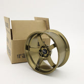 Advan GT Style die-cast mini wheel, alternate detail view – RimLabs 10cm collectible