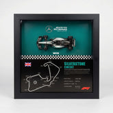 Grand Prix Circuit 3D Shadowbox – Mercedes F1 Edition Ver.2