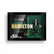 Mercedes W15 Hamilton #44 3D F1 circuit shadowbox wall art, 32x23cm horizontal, matte black frame on white background