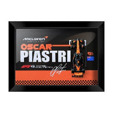 McLaren MCL39 Piastri #81 3D F1 circuit shadowbox wall art (horizontal)
