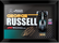 Mercedes W16 Russell #63 3D F1 circuit shadowbox wall art (horizontal)