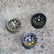 REV-7 style mini wheel & brake caliper car air freshener, close-up detail of caliper and rim – RimLabs