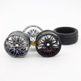 BMW 666M OEM style mini wheel & brake caliper car air freshener, alternate angle – RimLabs vent-clip air freshener