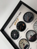 Porsche 911 3D Gauge Wall Art, framed 3D layered gauge wall art in matte-black frame, frame detail – RimLabs